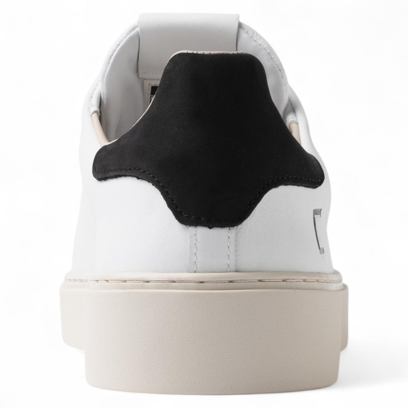 Date sneakers basse Levante Calf White-Black