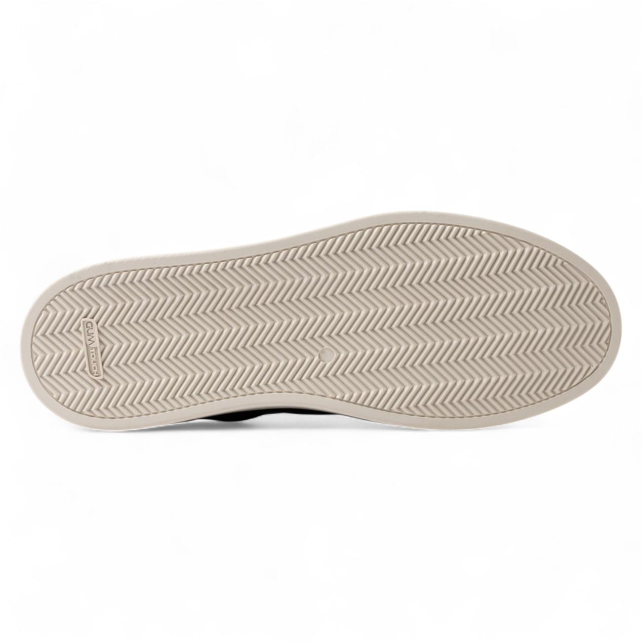 Date sneakers basse Levante Calf White-Brown
