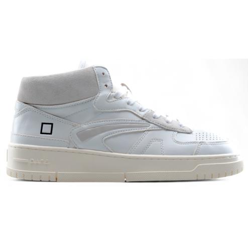 Date sneakers donna Torneo High Natural White-Silver