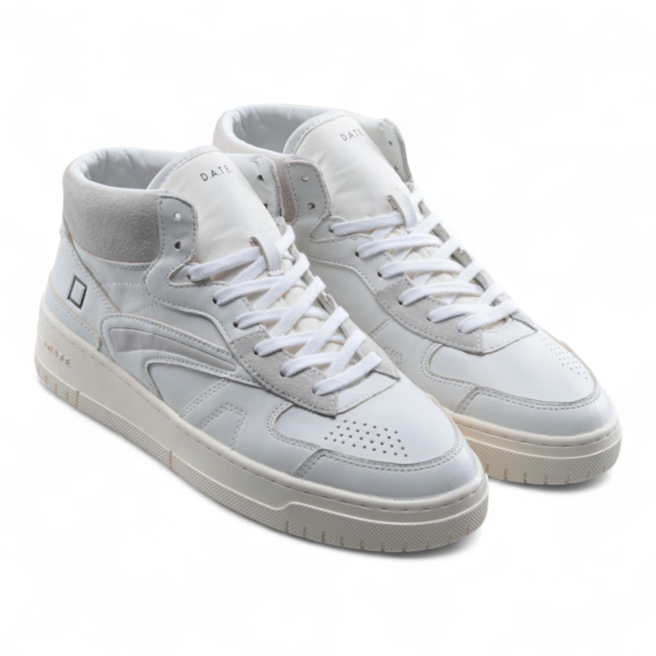 Date sneakers donna Torneo High Natural White-Silver