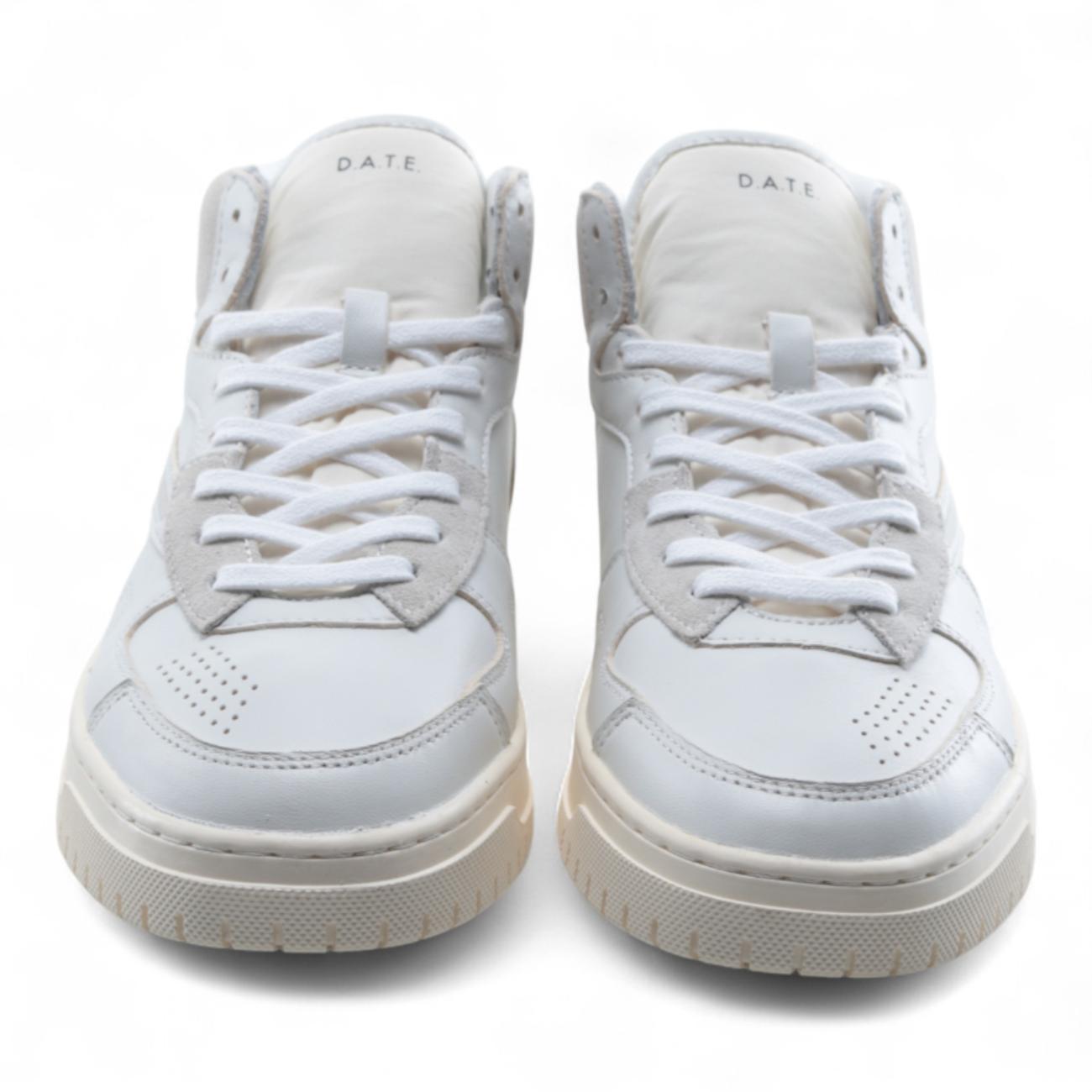 Date sneakers donna Torneo High Natural White-Silver