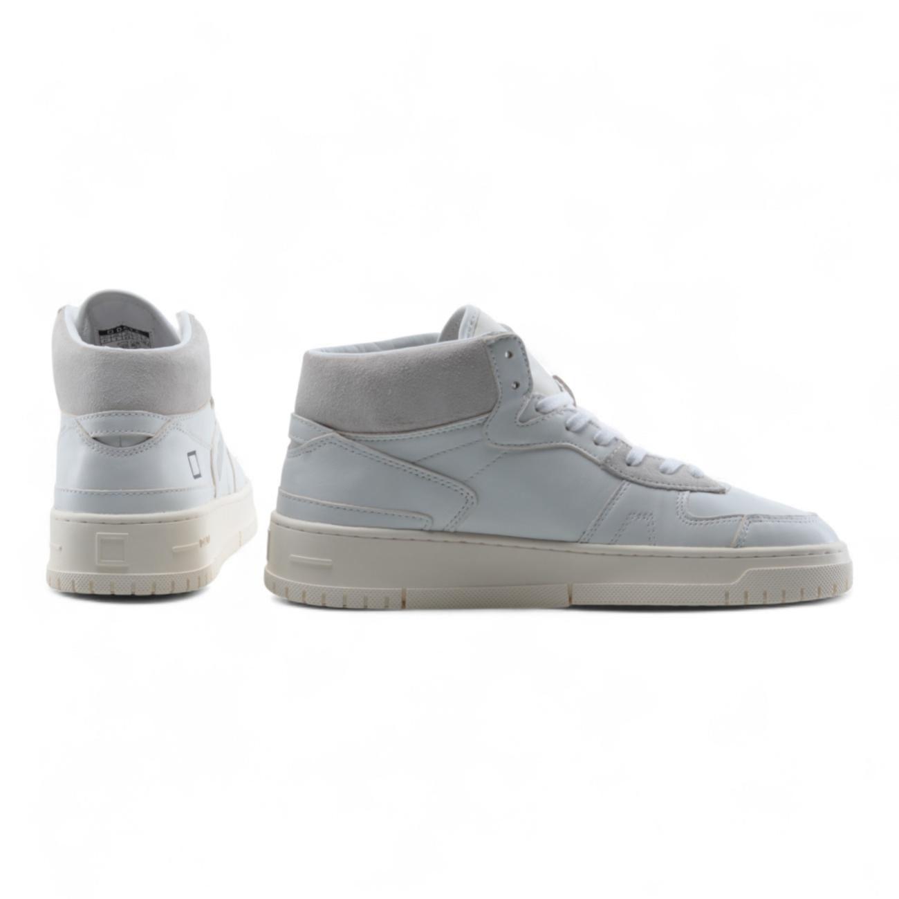 Date sneakers donna Torneo High Natural White-Silver