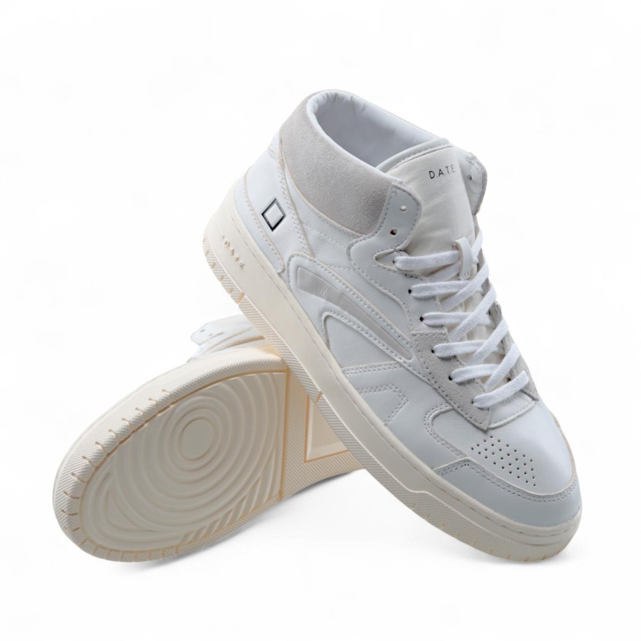 Date sneakers donna Torneo High Natural White-Silver
