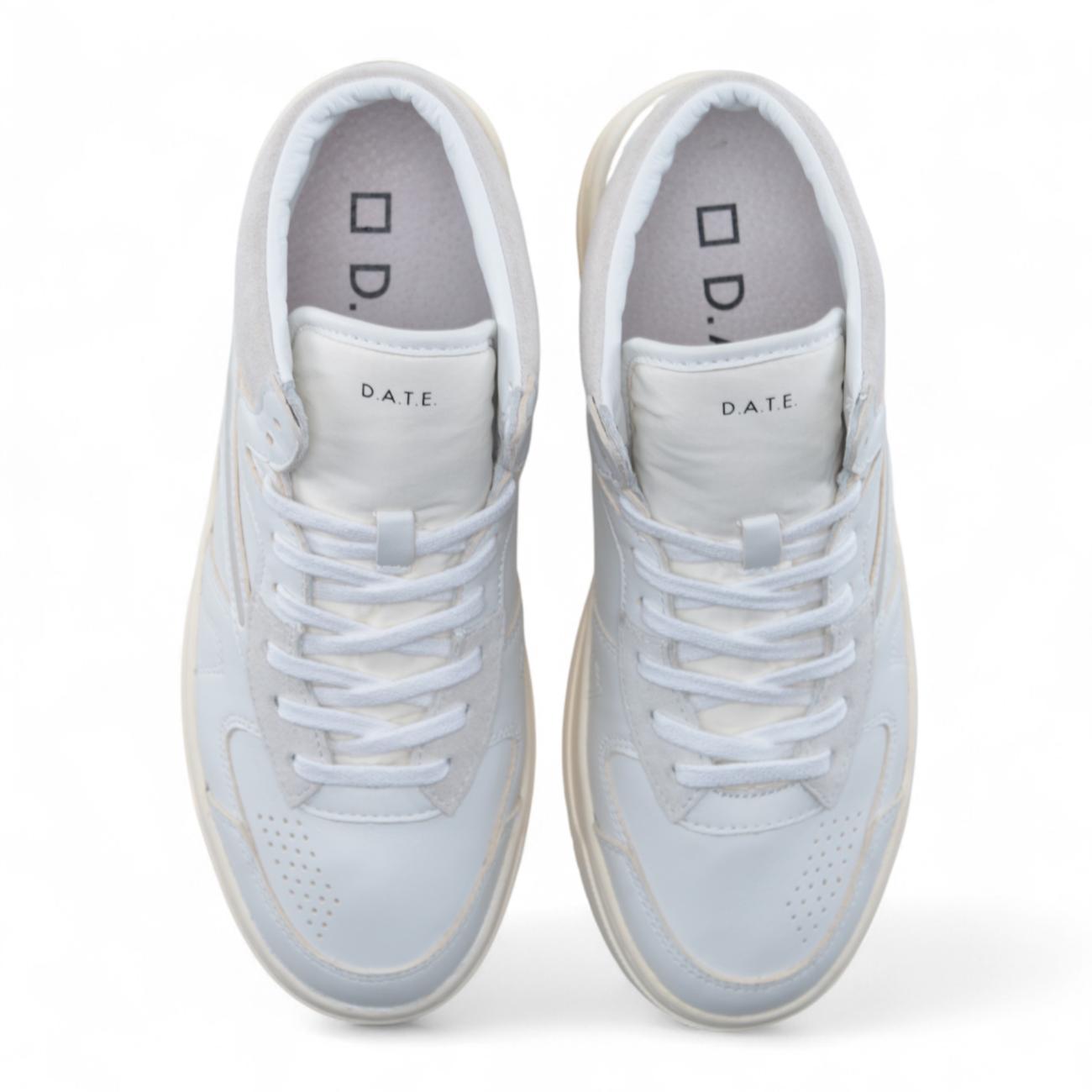 Date sneakers donna Torneo High Natural White-Silver