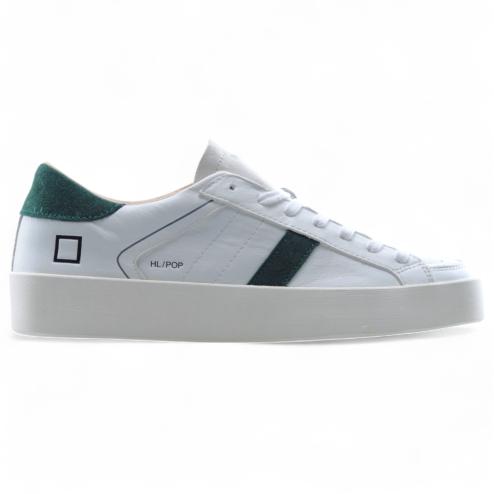 Date Hill Half Pop White-Green low sneakers
