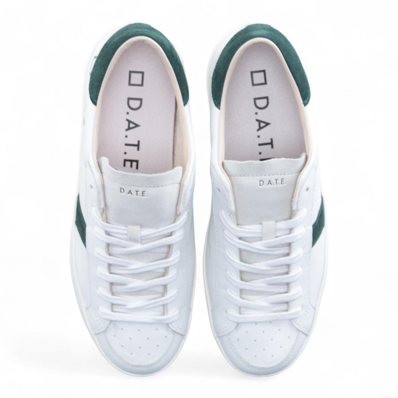 Date sneakers basse Hill Half Pop White-Green