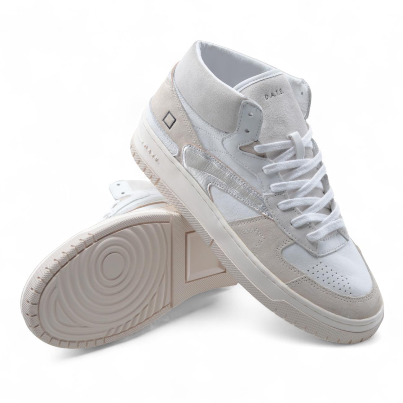 Date sneakers alte Torneo High Vintage Calf White