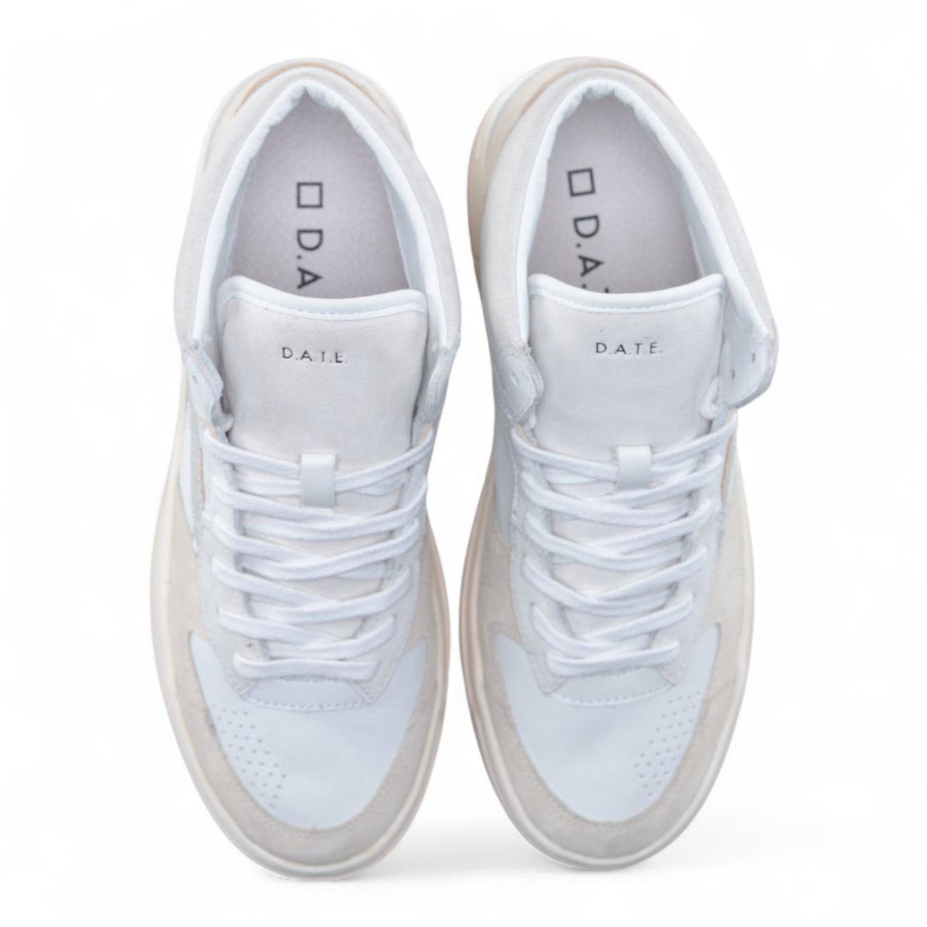 Date sneakers alte Torneo High Vintage Calf White