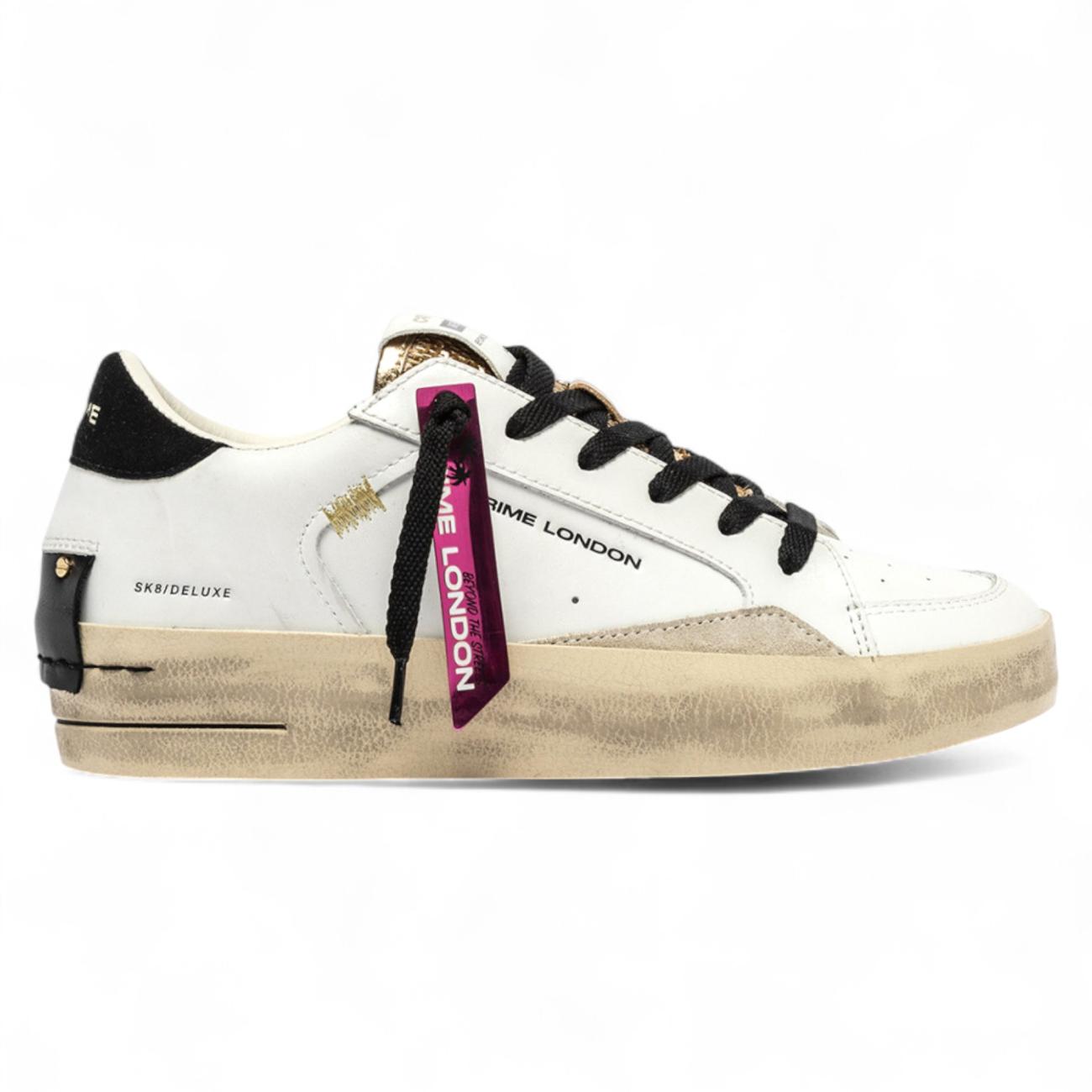 Crime London sneakers SK8 Deluxe Wedge Satin Spell