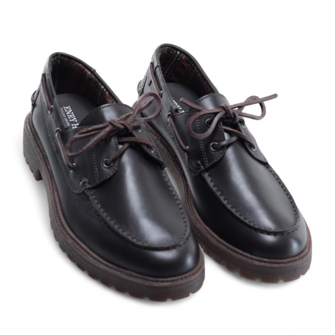 Enry Hobb's Flamingo Bark loafers