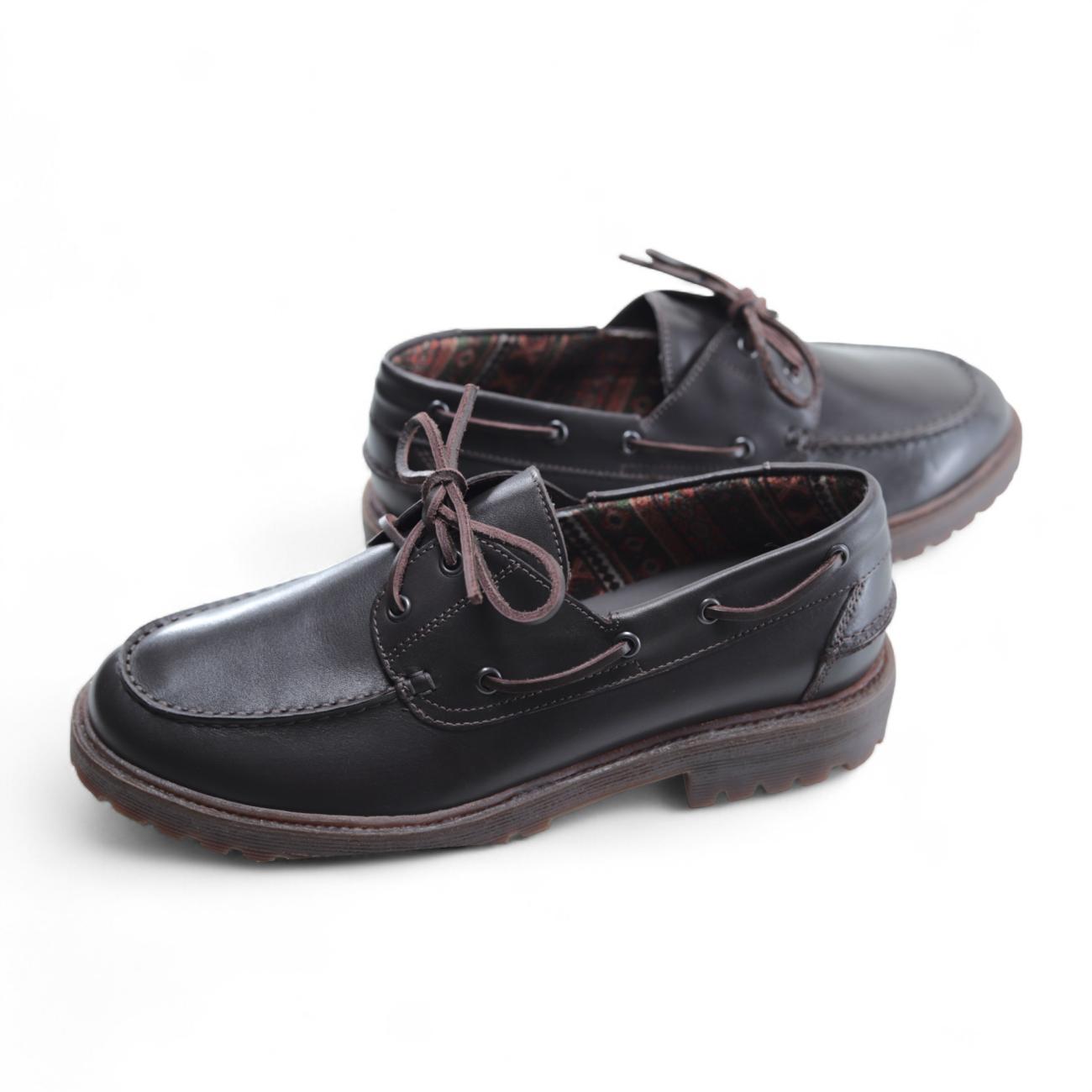 Enry Hobb's Flamingo Bark loafers