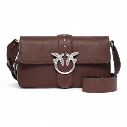 Pinko Classic Love Bag Slouchy Medium brown bag