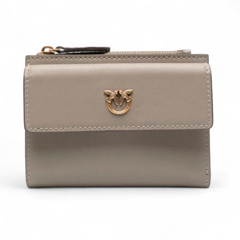Pinko portafoglio piccolo compact grigio