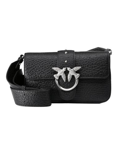 Pinko Love One Mini Slouchy FL bag black