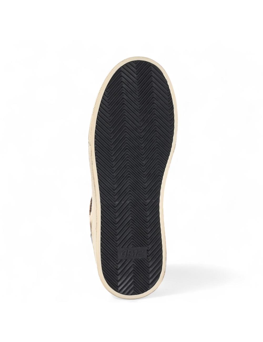 4B12 sneakers Kyle glitter bordeaux