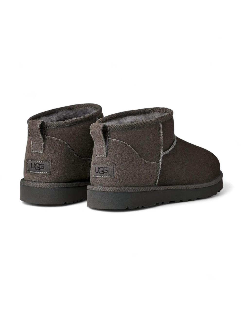 UGG Men's Classic Ultra Mini Boots – Grey