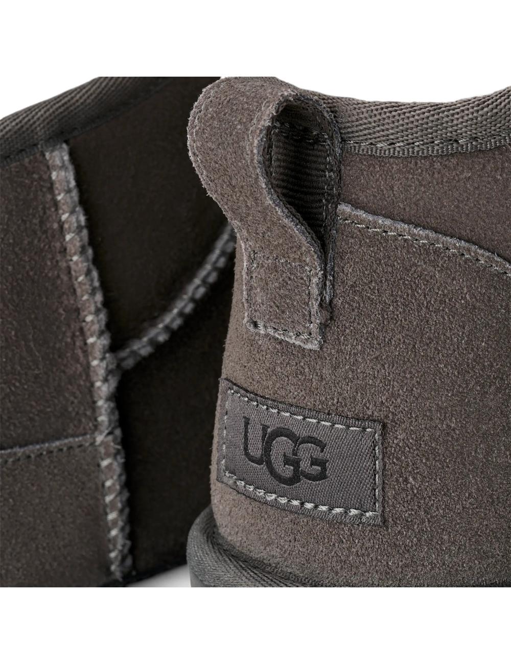 UGG Men's Classic Ultra Mini Boots – Grey