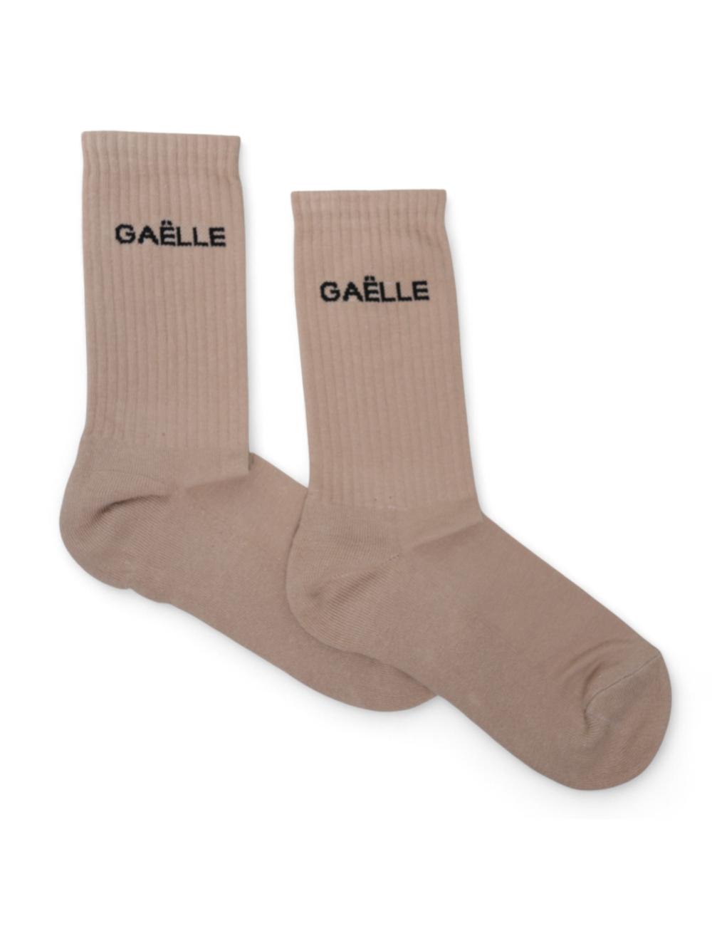 Gaëlle Paris beige socks