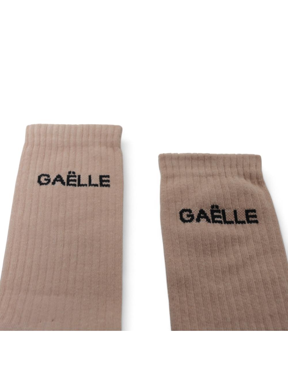 Gaëlle Paris Calzini in Spugna cammello