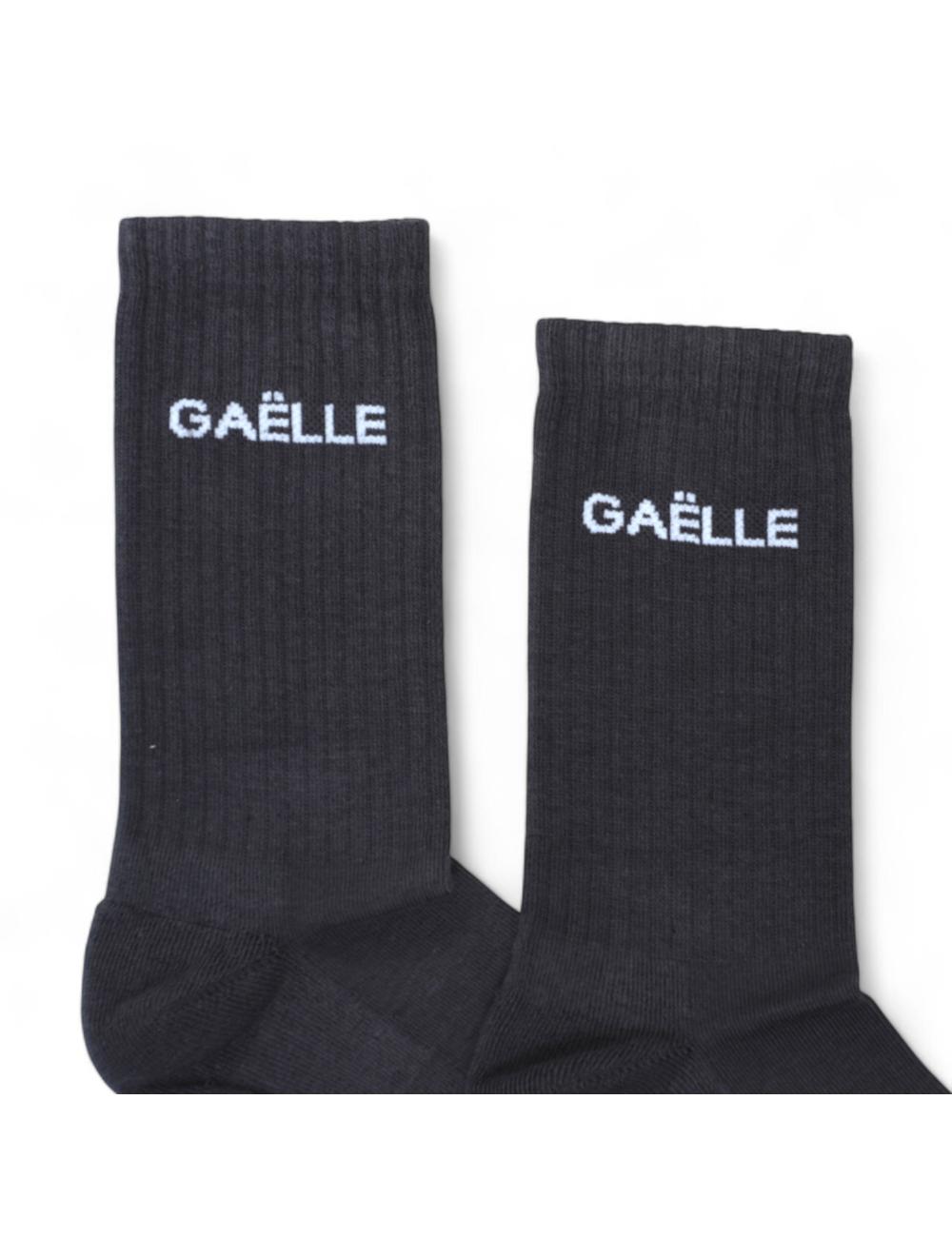 Gaëlle Paris grey socks
