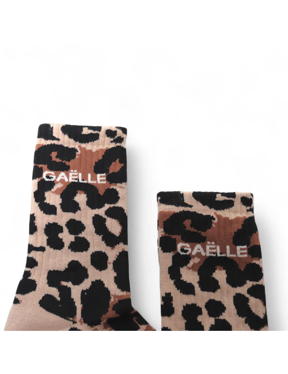 Gaëlle Paris socks leopard