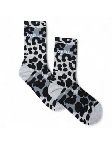 Gaëlle Paris socks leopard grey