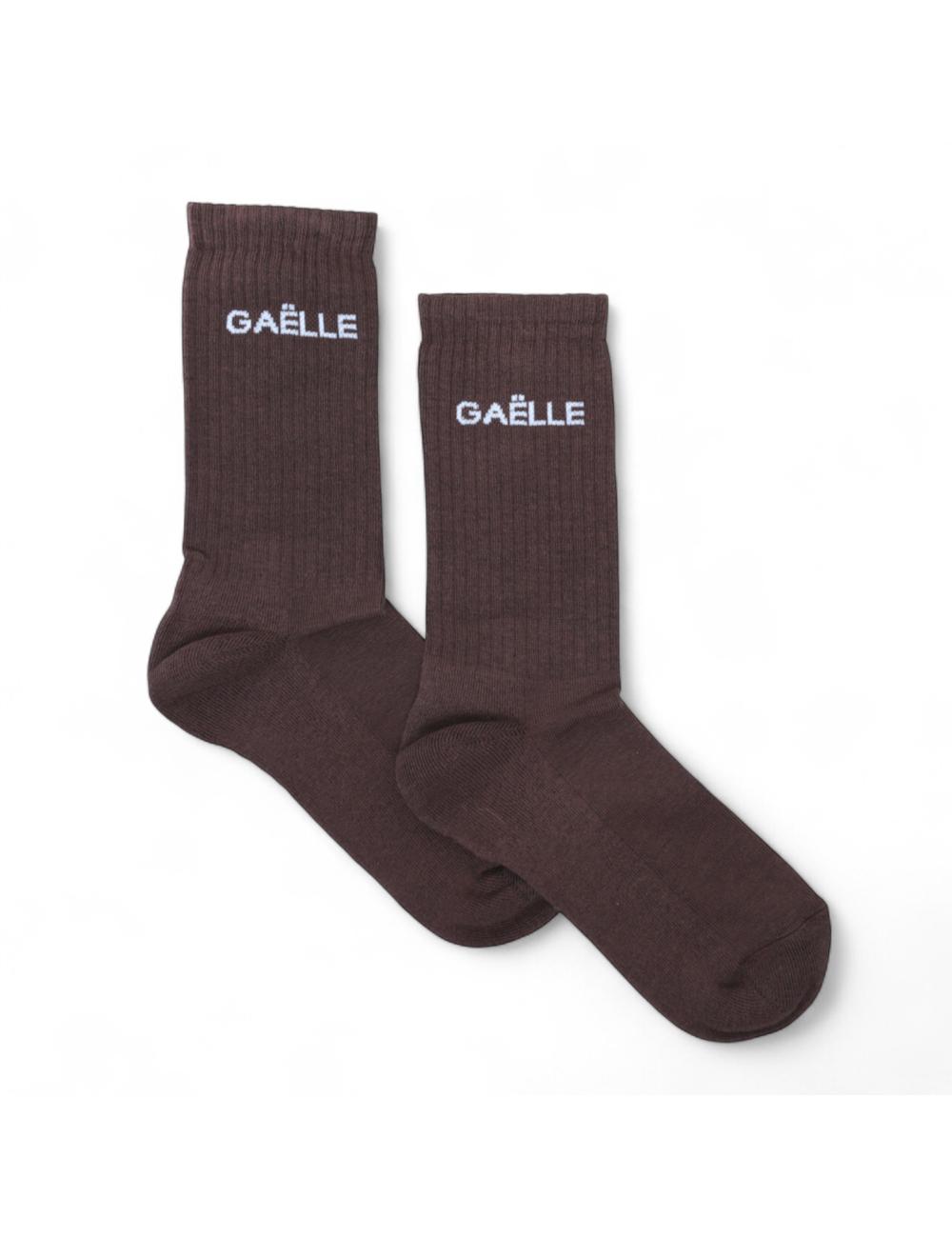 Gaëlle Paris Brown Terry Socks