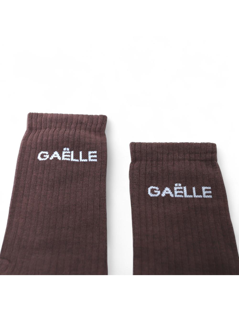 Gaëlle Paris Calzini in Spugna marrone