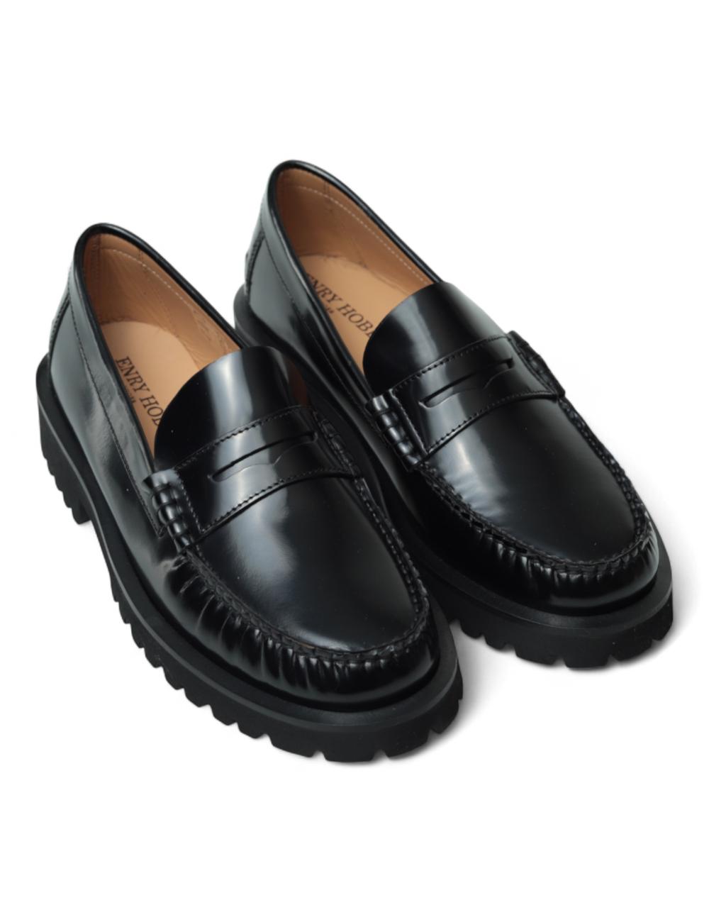 Enry Hobb's mocassino Dover nero
