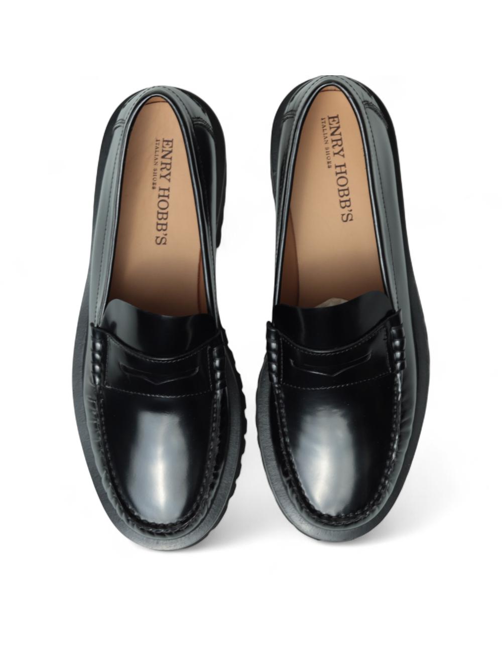 Enry Hobb's Black Dover Loafer