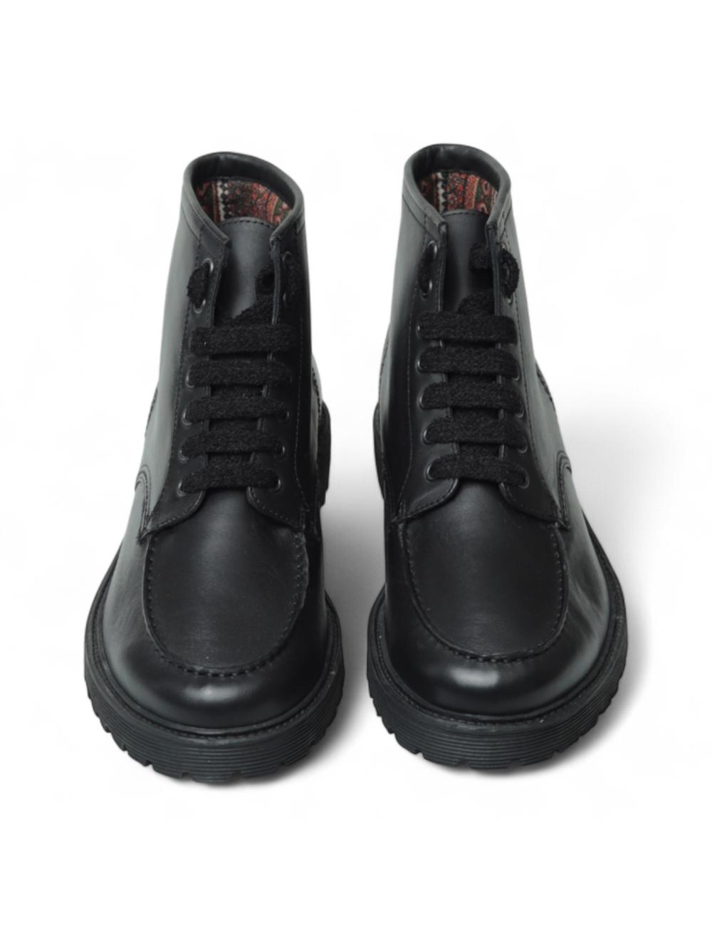 Enry Hobb's stivaletto stringato nero