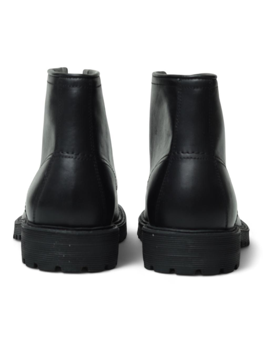 Enry Hobb's black lace-up ankle boot