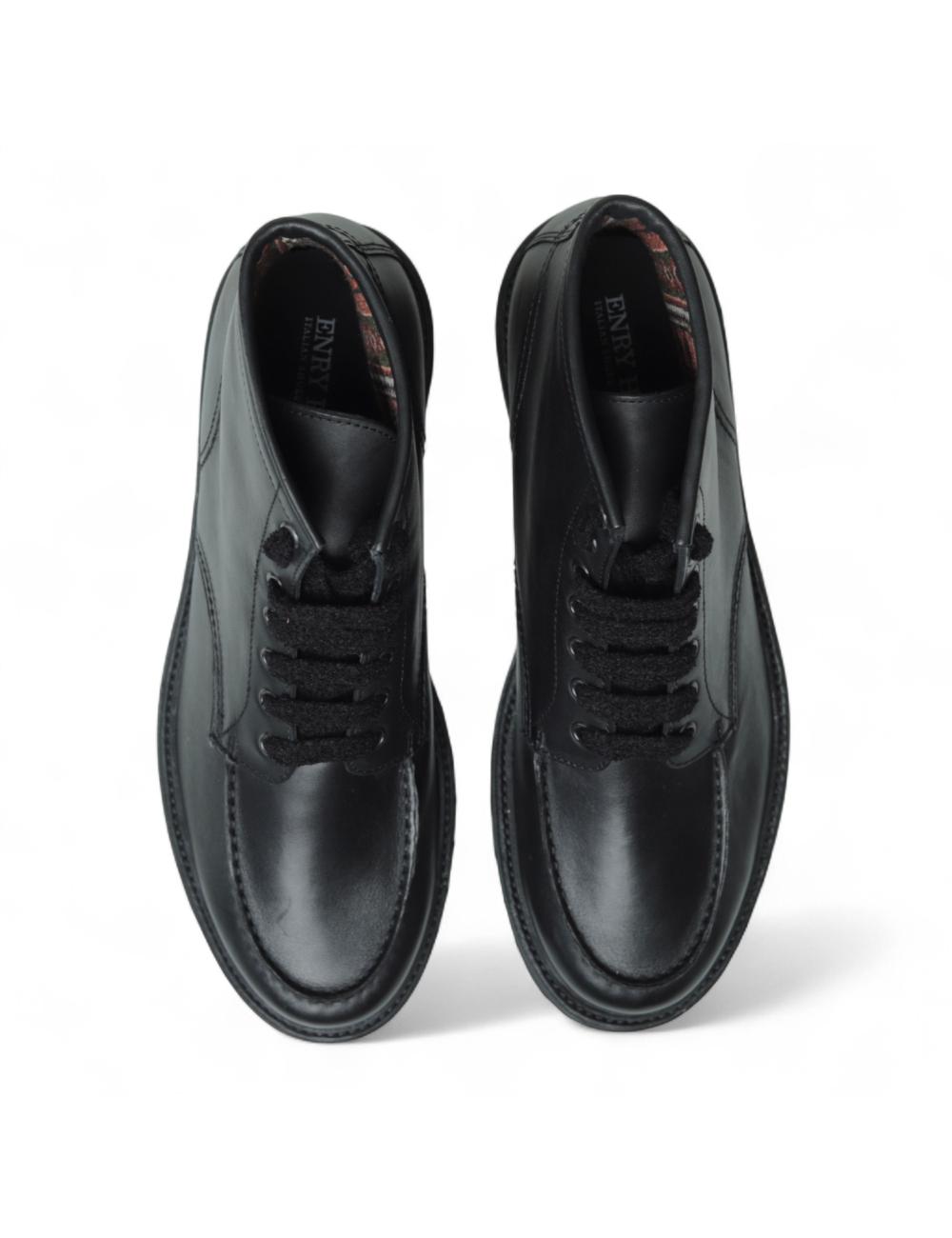 Enry Hobb's stivaletto stringato nero