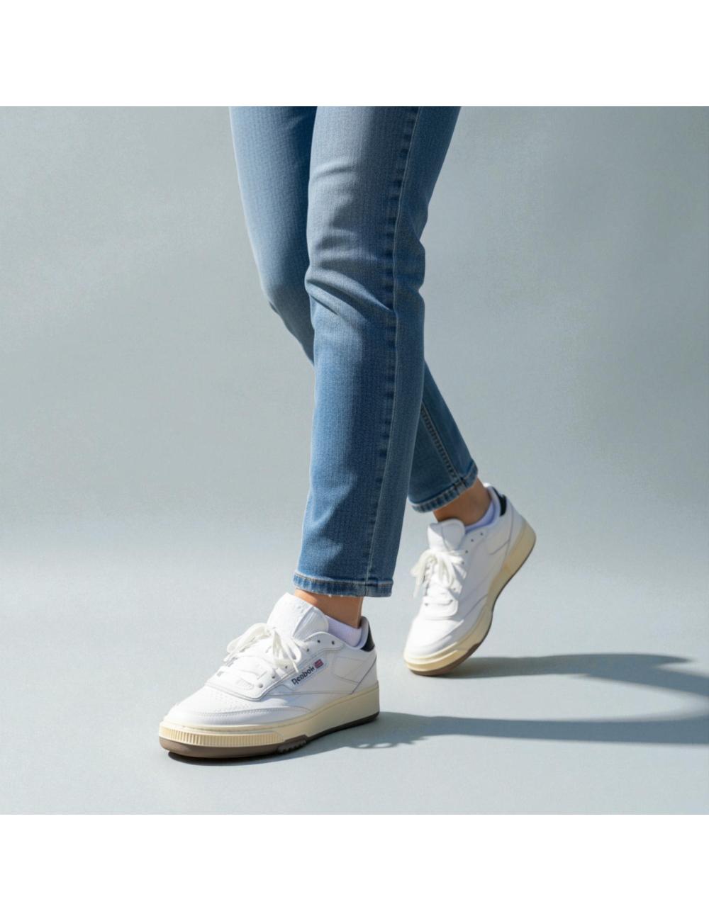 Reebok LTD Sneakers Club C Donna Vintage Black