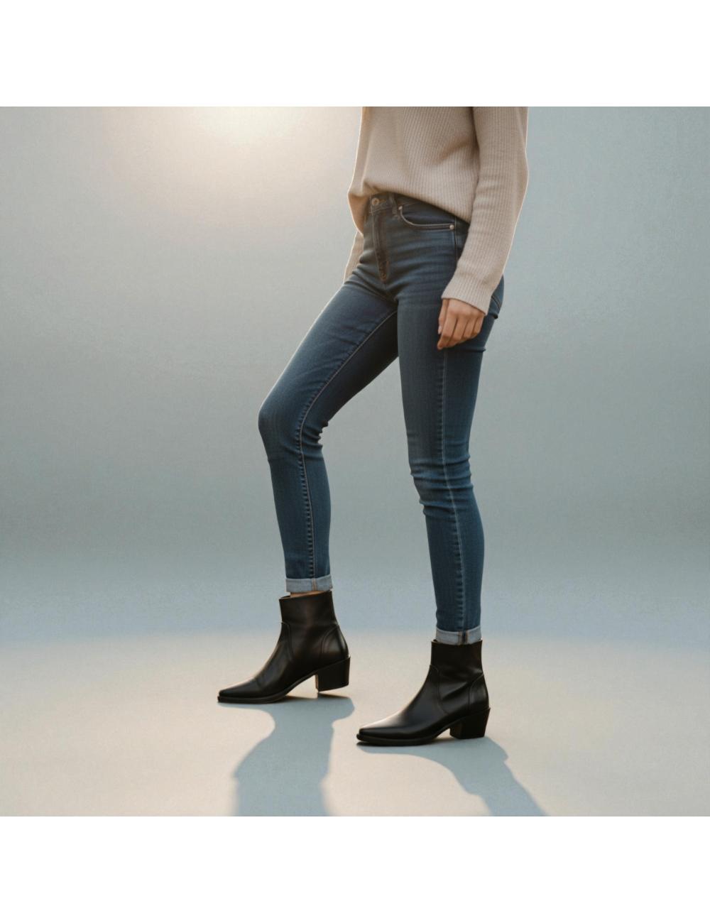 Zolfo Tronchetti Mascara in pelle nera