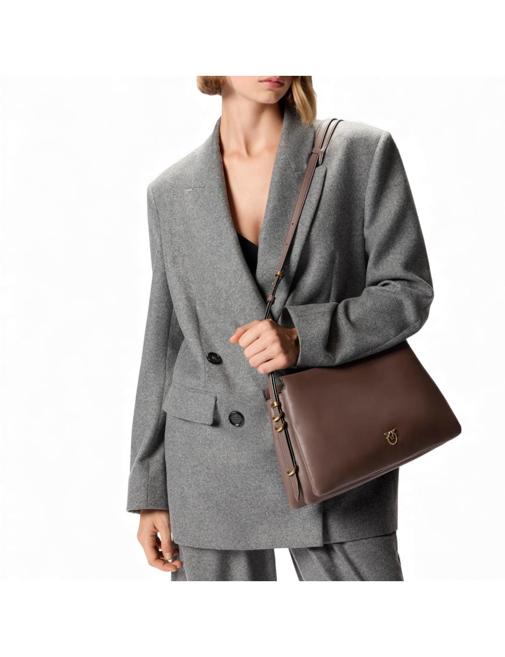 Pinko One, Two, Three Leather Bag