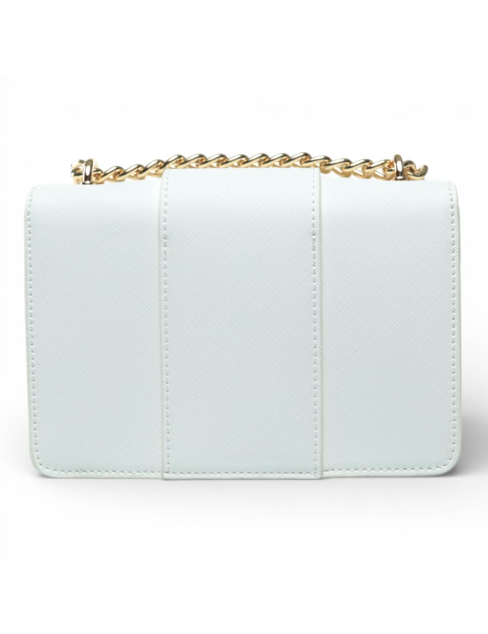 Gaëlle Paris White mini bag with chain