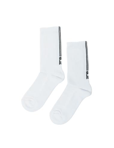 Gaëlle Paris Calzini in Spugna bianco