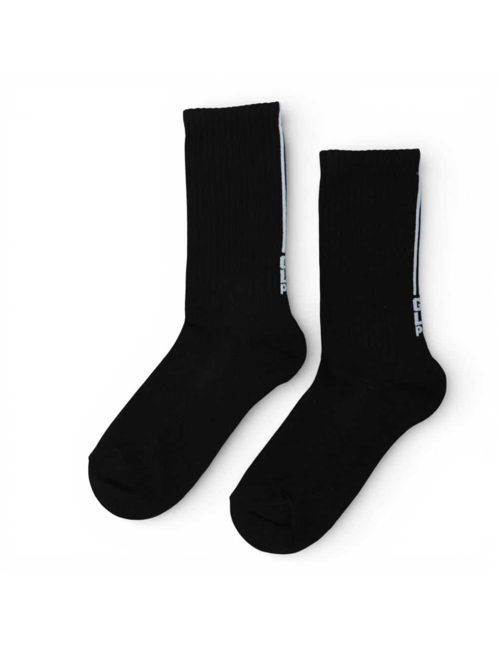 Gaëlle Paris Black Terry Socks