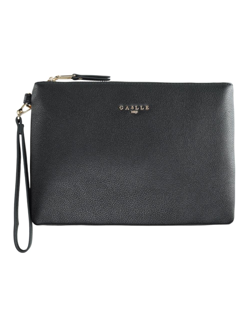 Gaëlle Paris Regular Black Clutch Bag