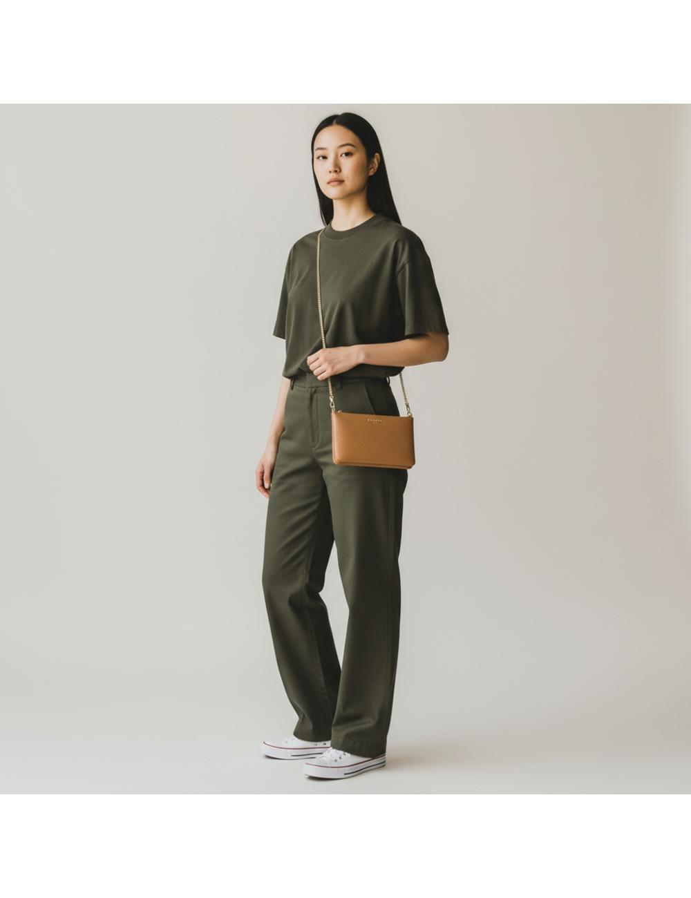 Gaëlle Paris Mini Pochette beige