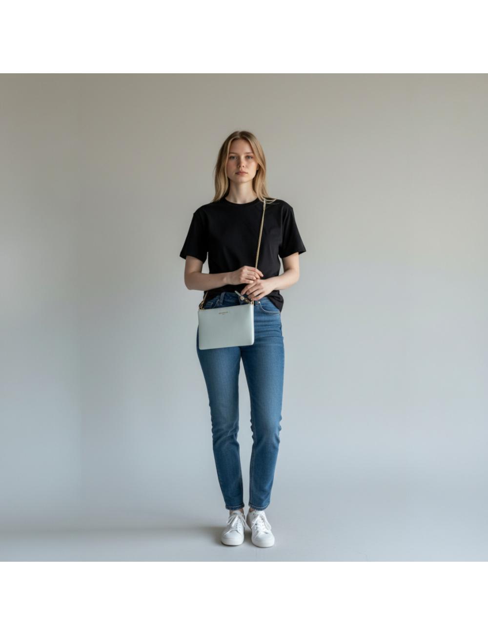 Gaëlle Paris Mini Pochette bianca