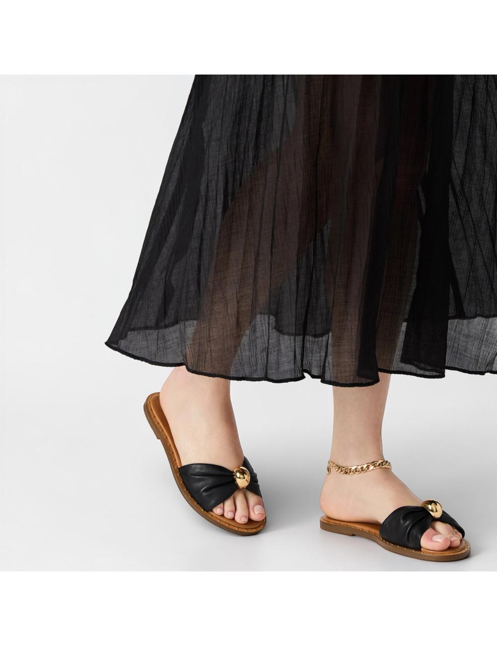 Steve Madden slide sandals DIPSY black