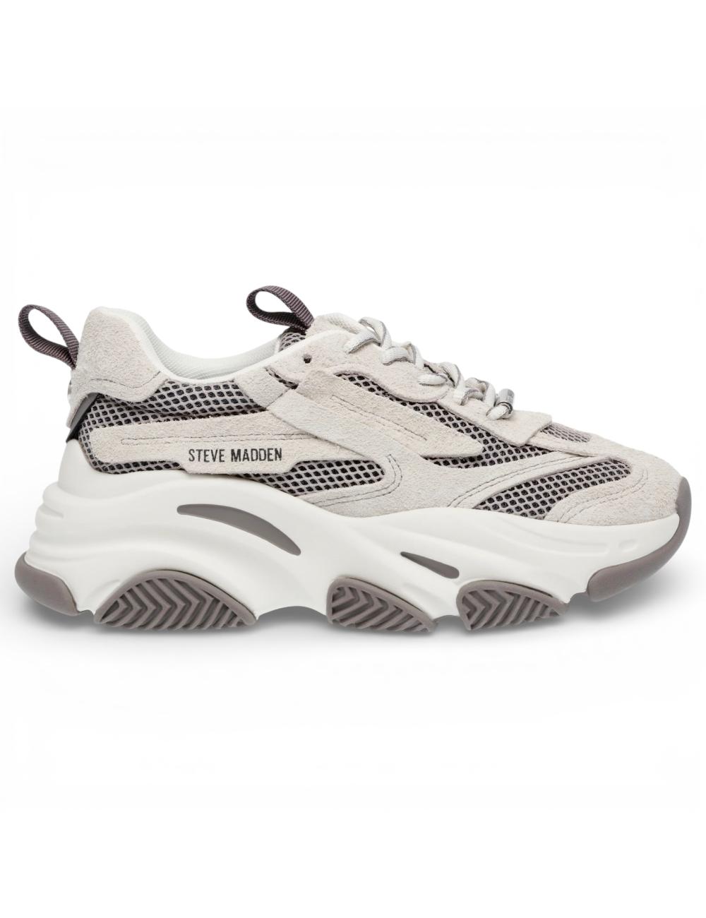 Steve Madden sneakers running Possession bone grey