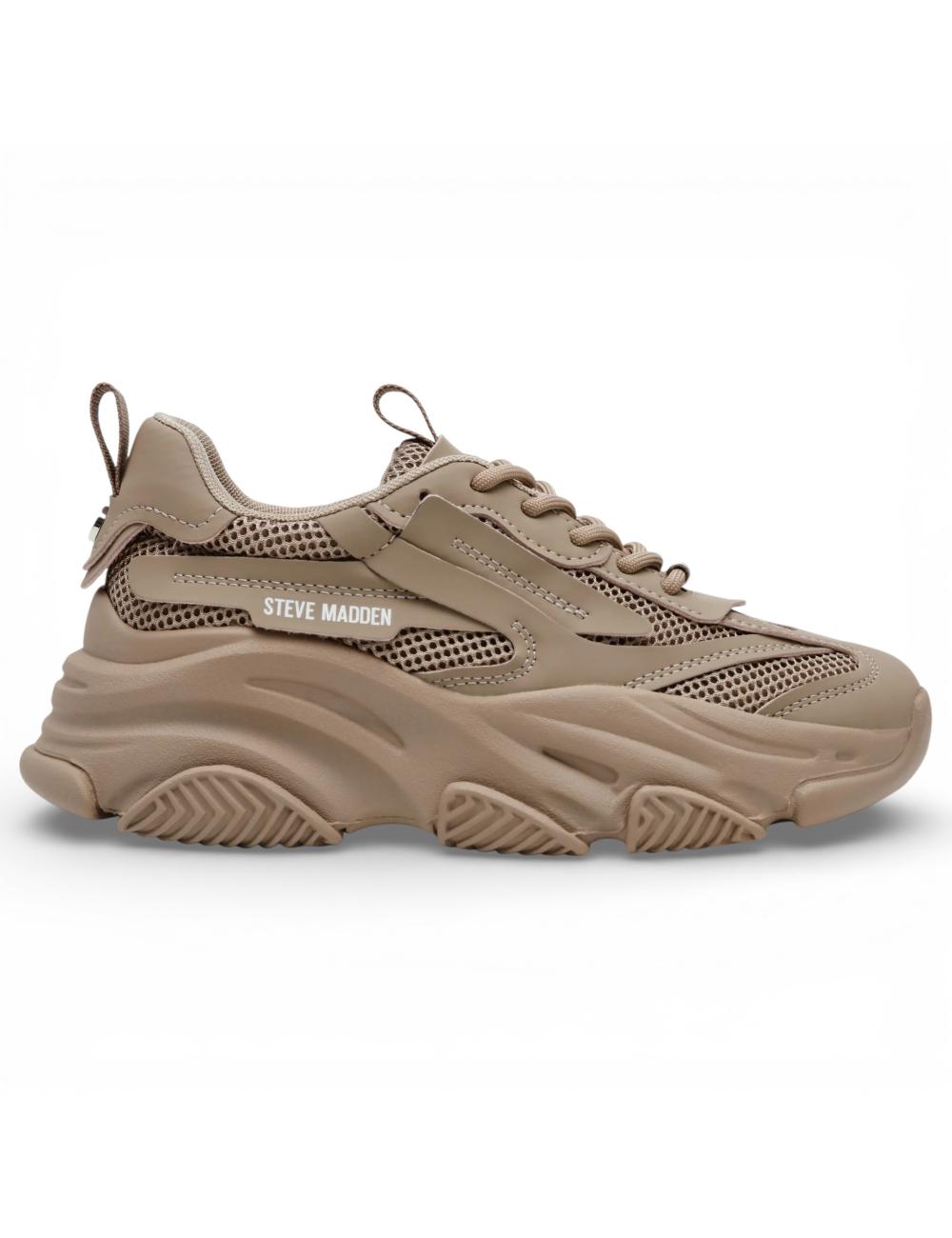 Steve Madden sneakers running Possession dark taupe