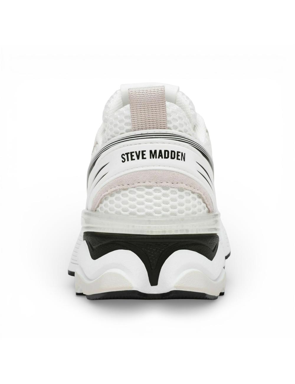 Steve Madden Speedster off white stone running sneakers