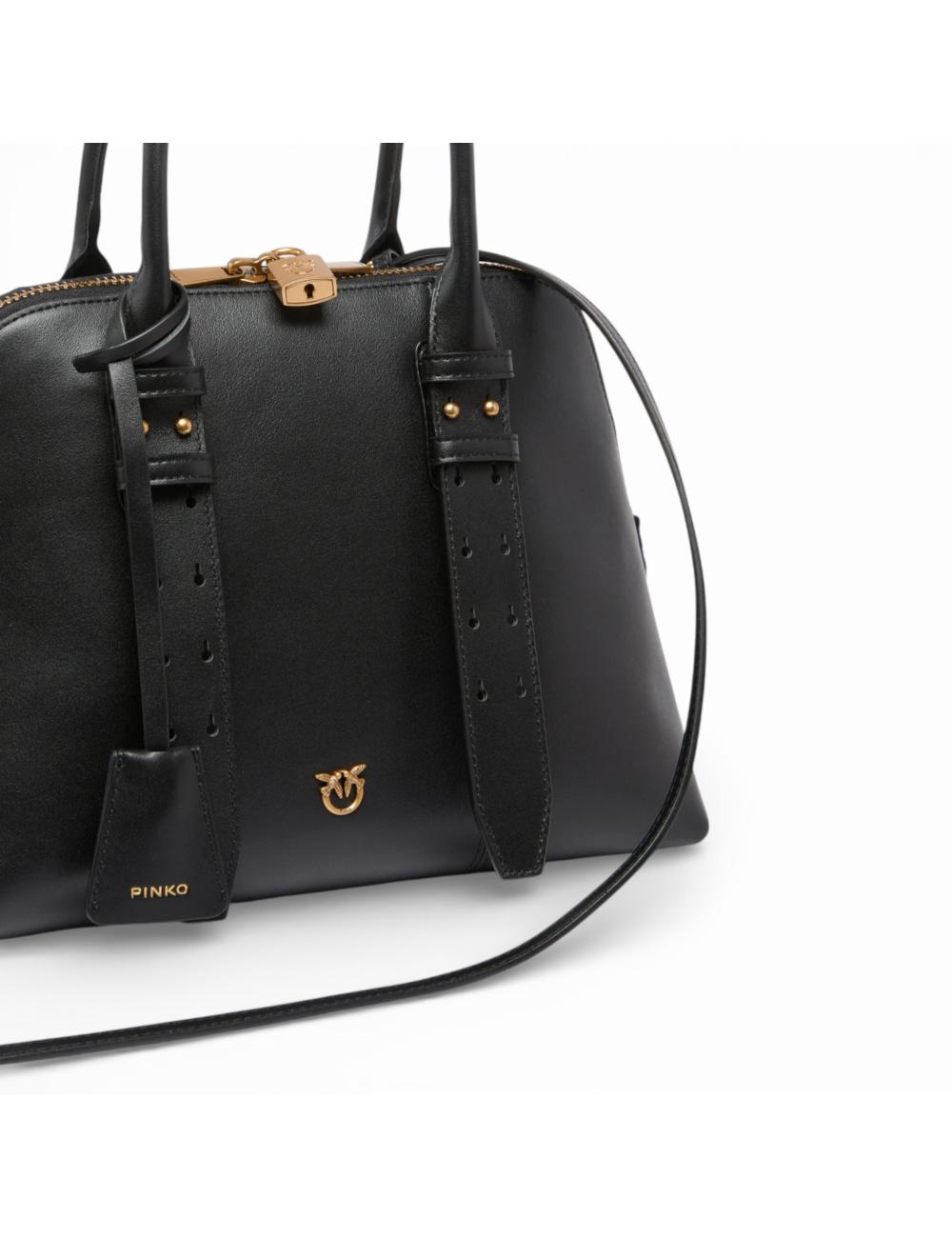 Pinko borsa Escape Bag in pelle nera