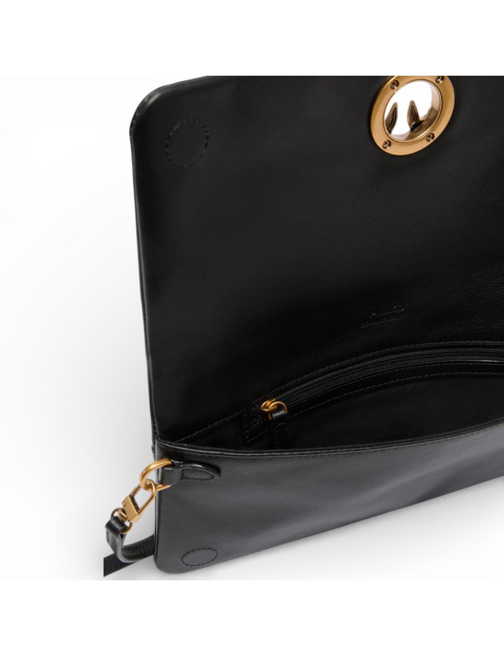 Pinko Love Bag Click Soft Horizontal nero