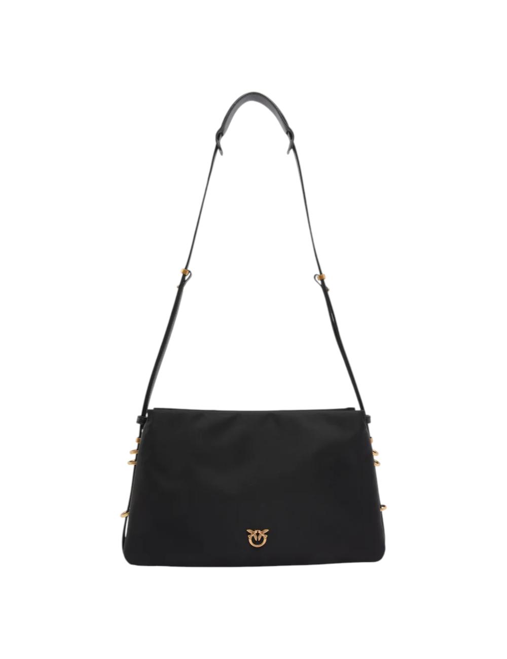 Pinko One Two Three Bag Nylon Nero