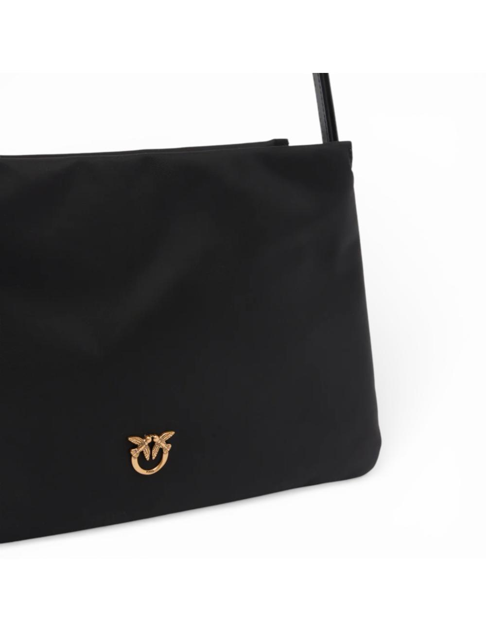 Pinko One Two Three Bag Nylon Nero